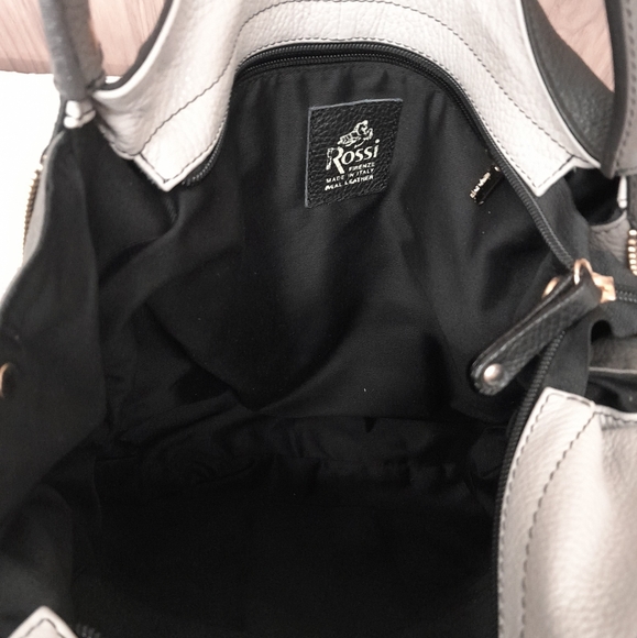 Bruno rossi authentic fine leather shoulder/handbag - Picture 5 of 6